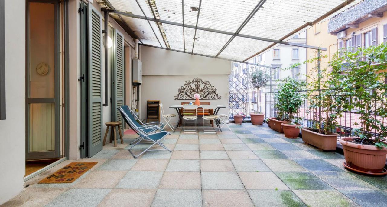 Joivy Apt For 6 With Big Terrace In Milan Centro Storico 외부 사진